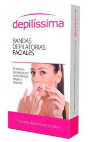 Imagen de DEPILISSIMA BANDAS DEPILATORIAS FACIALES [12 uni.]