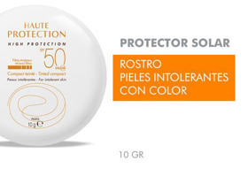Imagen de AVENE SOLAR LINEA BLANCA COMPACTO COLOR ARENA 50 fps [10 gr]