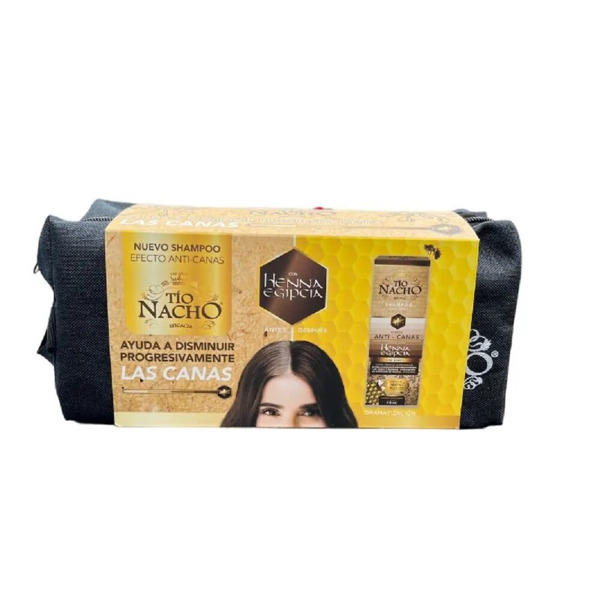 Imagen de TIO NACHO SH. ANTI CANAS+ACO PACK BOLSO [415+415ml]